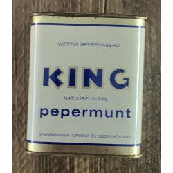 King pepermunt blikje