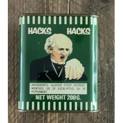 Vintage blikje Hacks pastilles