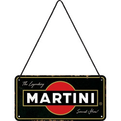 Metalen hangbord Martini...