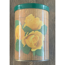 Vintage blik bloemen
