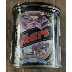 Vintage voorraadblik Mars XL
