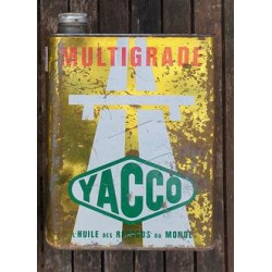 Olieblik Yacco goud