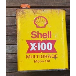 Shell geel oranje dop...