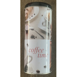 Koffieblikje rond